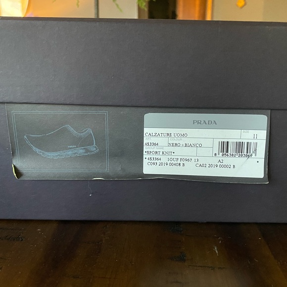 prada calzature uomo sport knit